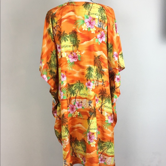 Revue FreeSize Tropical Cover Jamaica Kimono - Picture 2 of 5